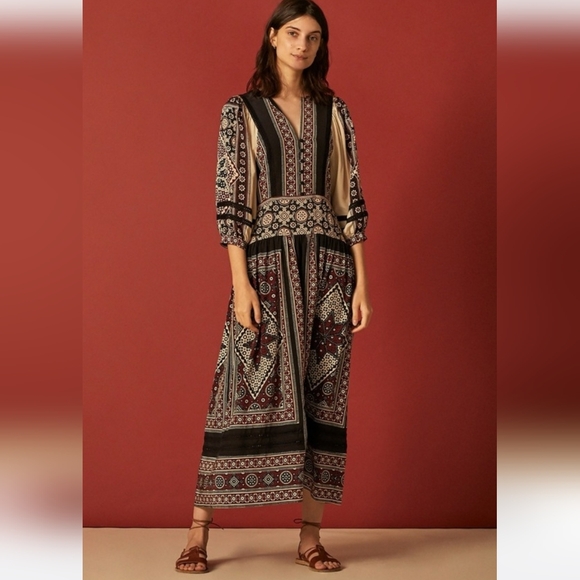 Sea Women's New York Ezri Patterned A-Line Dress - Picture 1 of 14